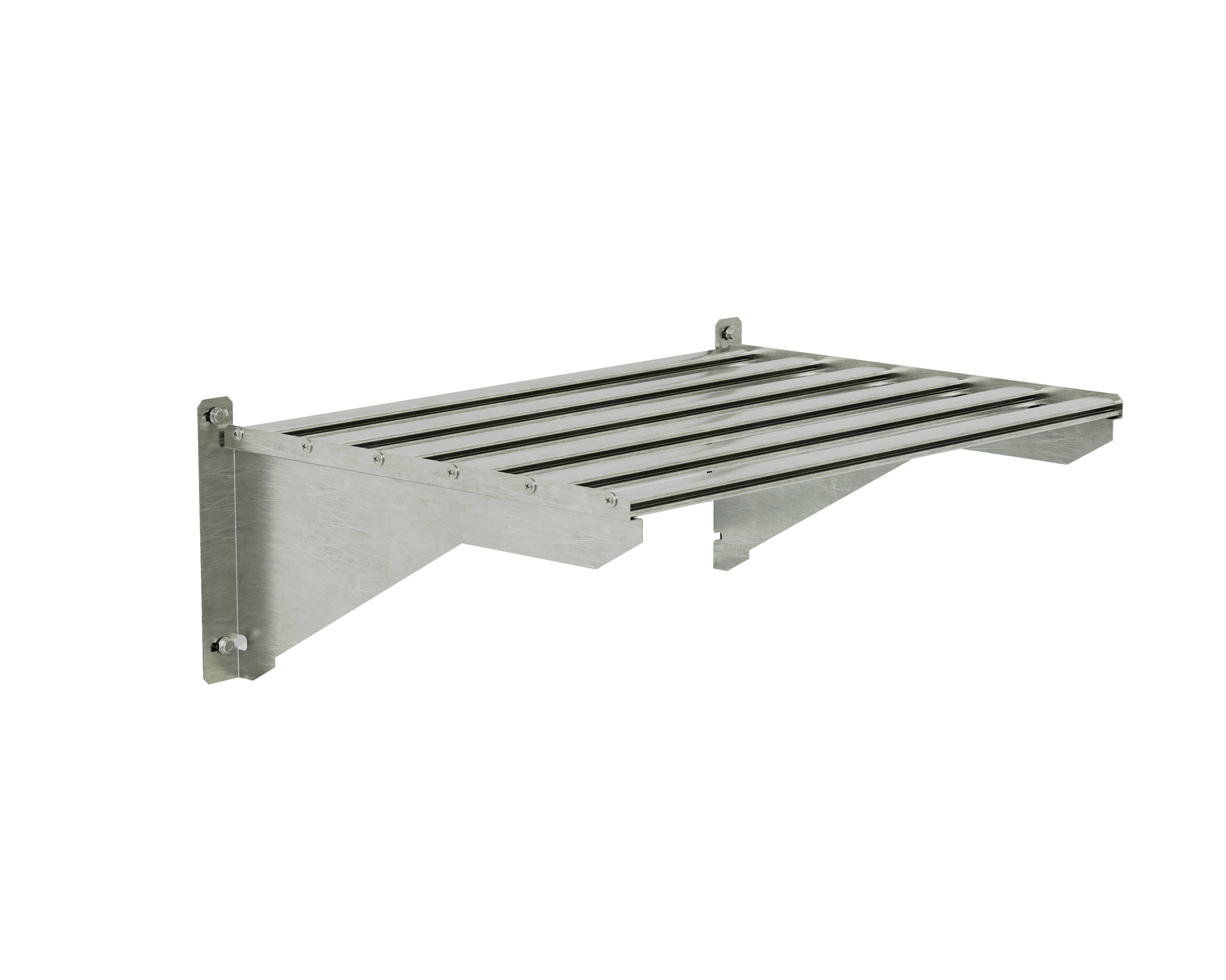Heavy Duty Aluminum Greenhouse Shelf Kit, 24.5" x 16.5"