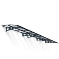thumbnail image 1 of Palram - Canopia Herald 6690 22' x 5' Polycarbonate/Galvanized Steel Awning - Gray/Mist, 1 of 6