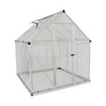 thumbnail image 1 of Palram - Canopia Hybrid - 6' x 6' - Silver - Polycarbonate Walk-In Greenhouse, 1 of 6