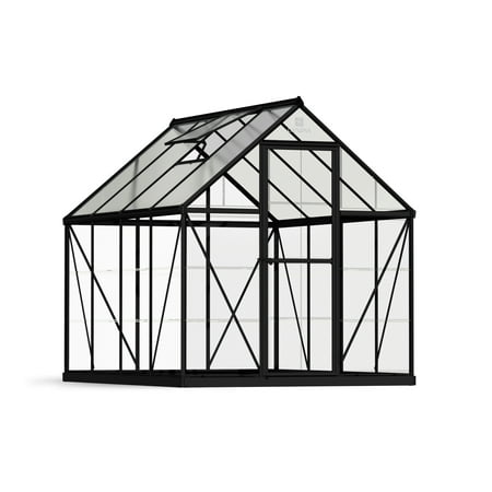 Palram - Canopia Hybrid 6' x 8' Greenhouse - Black