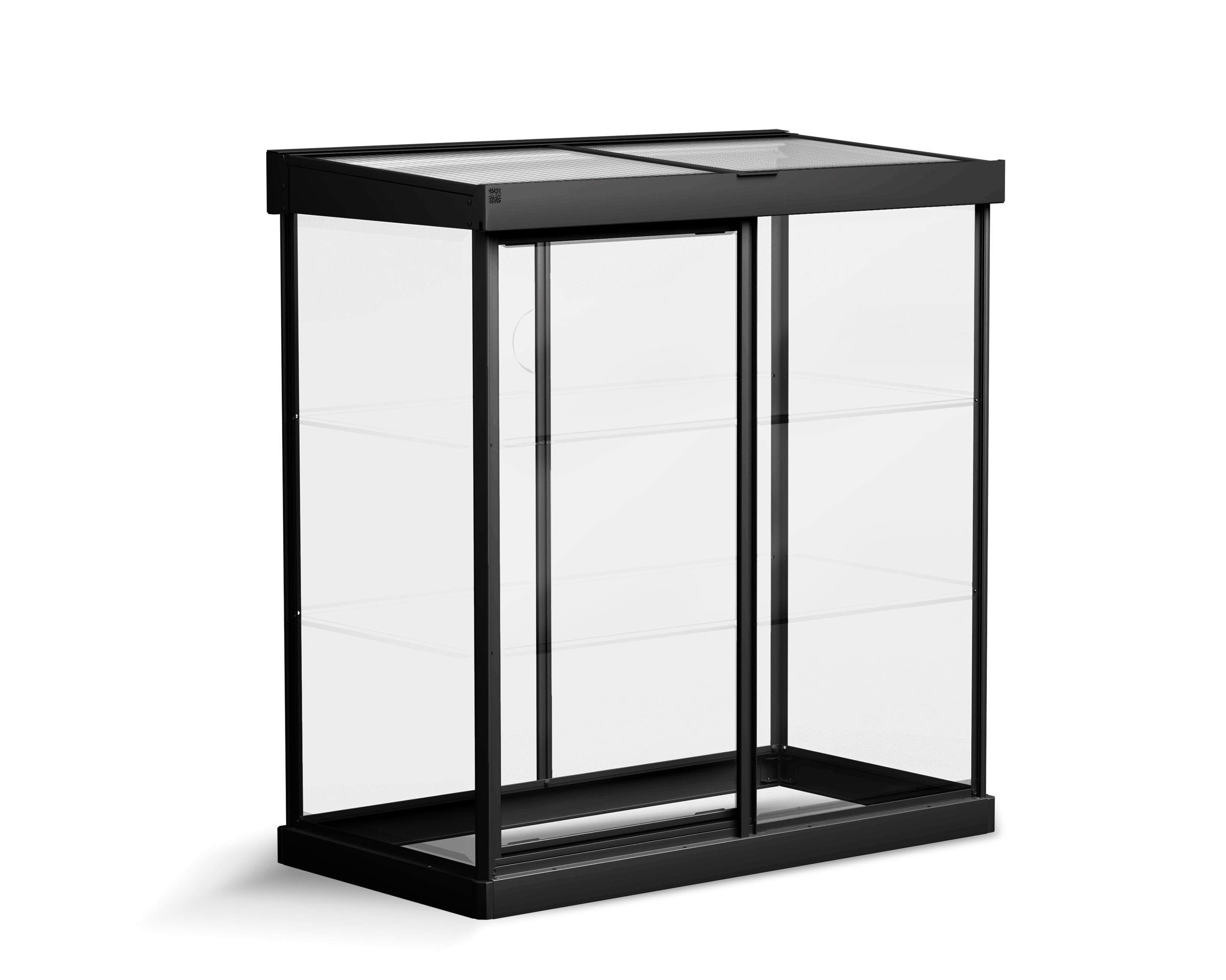 Palram Black Polycarbonate and Aluminum Mini Greenhouse