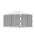thumbnail image 1 of Palram - Canopia Martinique 4300 10' x 14' Gazebo Netting Set - 4 Piece, 1 of 5