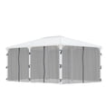 thumbnail image 1 of Palram - Canopia Milano 4300 10' x 14'/Martinique 5000 12' x 16' Gazebo Netting Set, 1 of 8
