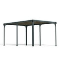thumbnail image 1 of Palram - Canopia Milano 4300 10' x 14' Polycarbonate/Aluminum Gazebo - Gray/Bronze, 1 of 8