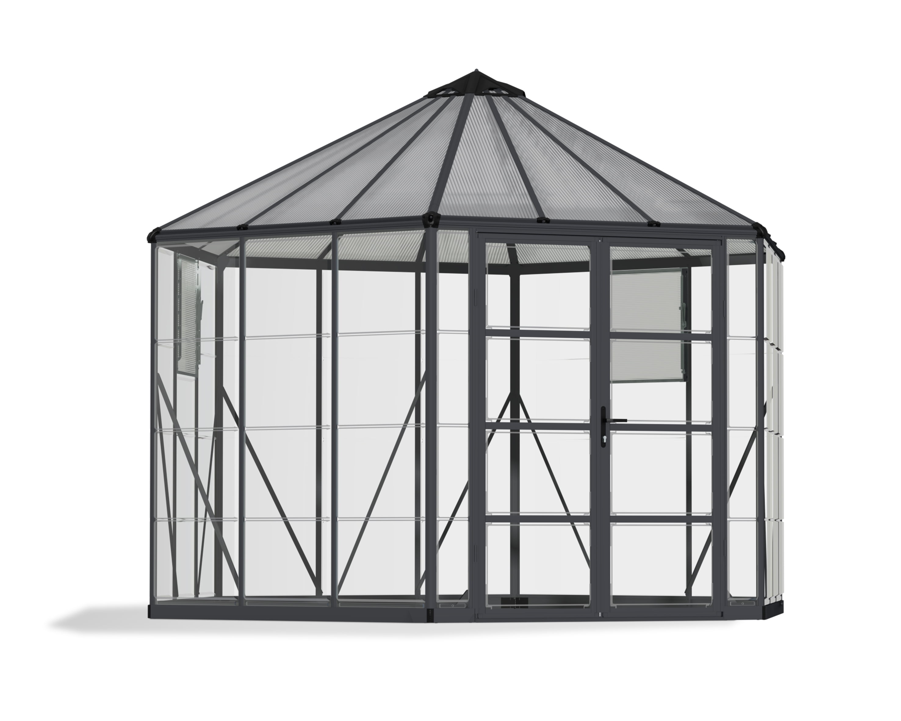 https://i5.walmartimages.com/seo/Palram-Canopia-Oasis-12-Walk-In-Hexagonal-Greenhouse-Gray-with-2-Louver-Windows_25a870f0-669d-4ac7-a986-e1626312e994.065b96190495bb098d091b1954eb79e6.jpeg