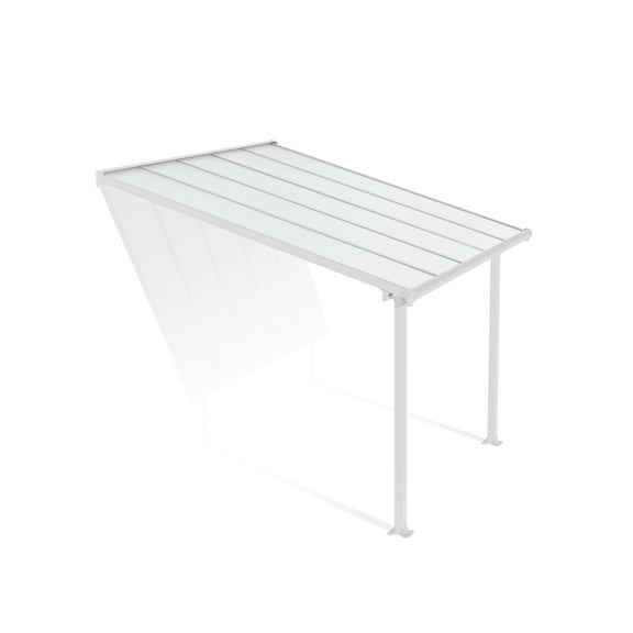 Palram - Canopia Olympia 10' x 10' Patio Cover - White/White