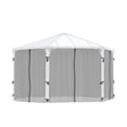 thumbnail image 1 of Palram - Canopia Roma/Monaco Gazebo Netting set - 6 Piece, 1 of 5