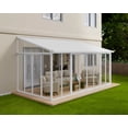 thumbnail image 1 of Palram - Canopia SanRemo 10' x 18' Patio Enclosure - White, 1 of 9