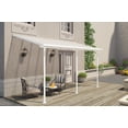 thumbnail image 1 of Palram - Canopia Sierra 7.5' x 15' Patio Cover - White/Clear, 1 of 9