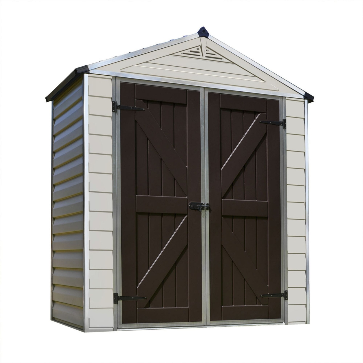 Palram - Canopia SkyLight 6' x 3' Polycarbonate/Aluminum Storage Shed -Tan/Brown - image 1 of 9