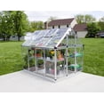 thumbnail image 1 of Palram - Canopia Snap & Grow - Multiple Sizes - Silver - Walk-In Greenhouse, 1 of 13