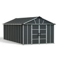 thumbnail image 1 of Palram - Canopia Yukon 11' x 21' Shed - Gray, 1 of 13