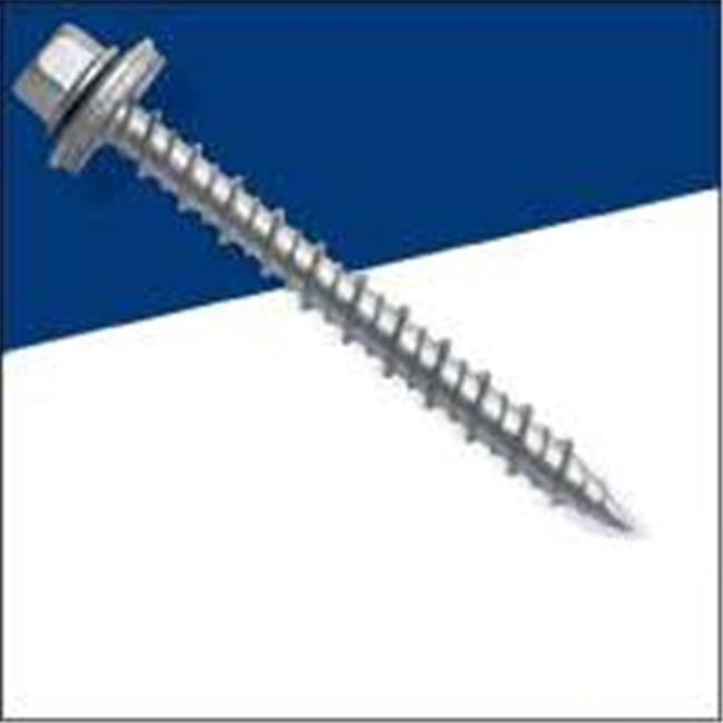 Palram No. 16 Hex Galvanized Steel Wood Screws, 2 in.