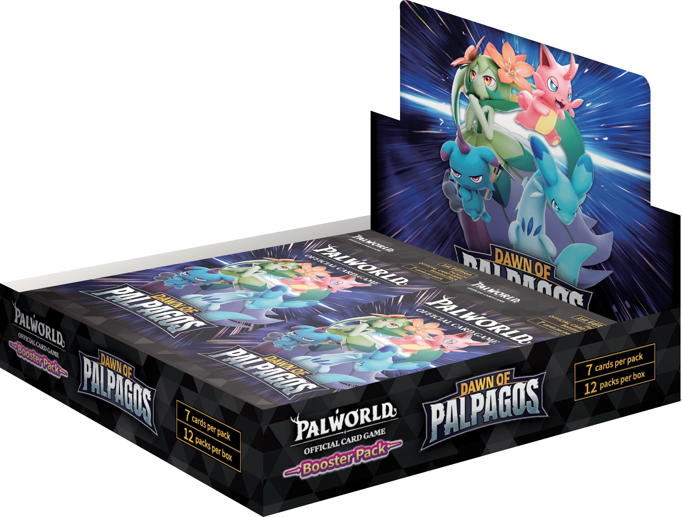 Palworld TCG: Dawn of Palpagos Series 01 Booster Box - 12 Packs