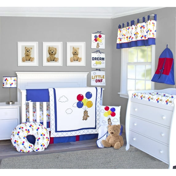 Pam Grace Creations Classic Teddy Bear 13 Piece Crib Bedding Set