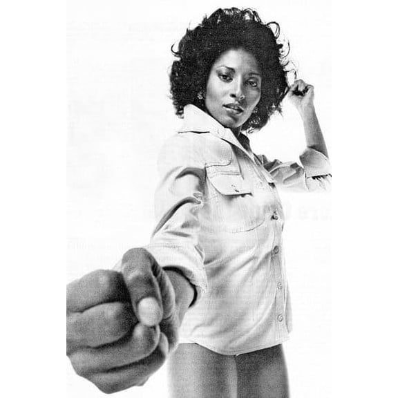 Pam Grier 24x36 Poster macho tough girl pose!
