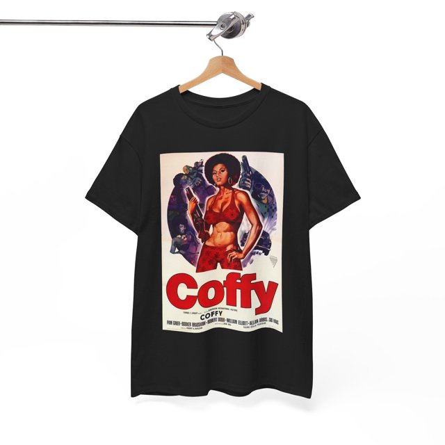 Pam Grier Coffy Shirt, Foxy Brown, Blaxploitation Retro 70s Film