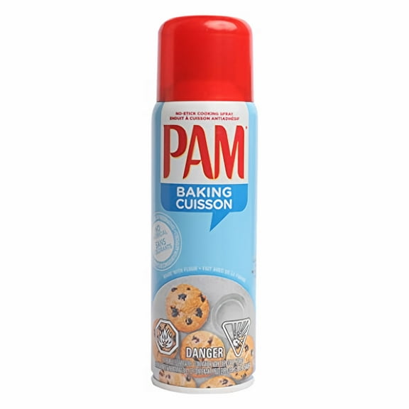 Pam Perfect Release Nonstick Baking Spray Made with Flour 5 oz (Pack of 5)