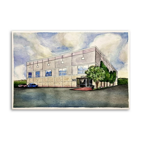 Pam's Painting The Office Dunder Mifflin Canvas Wall Art Prints Poster Gifts Photo Picture Painting Posters Room Decor Home Decorative 12x18inch(30x45cm)