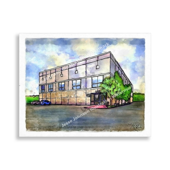 Pam's Painting Poster // 11x14 The Office WaterColor Painting Decor dunder mifflin the office merchandise gifts office quotes michael scott