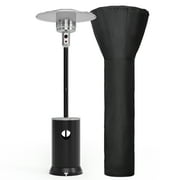 Pamapic 48000 BTU Black Propane Freestanding Patio Heater