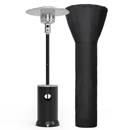Fire Sense Patio Heater with Wheel Electronic Ignition System
