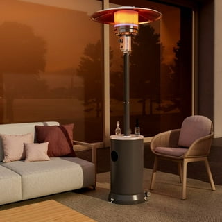 Well Traveled Living Commercial Patio Heater, 46,000 BTU, Gray