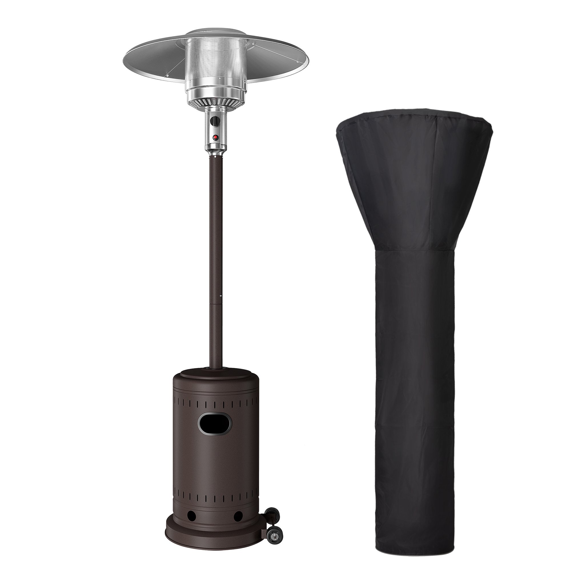 Pamapic Brown 48000 BTU Propane Patio Outdoor Heater - Walmart.com