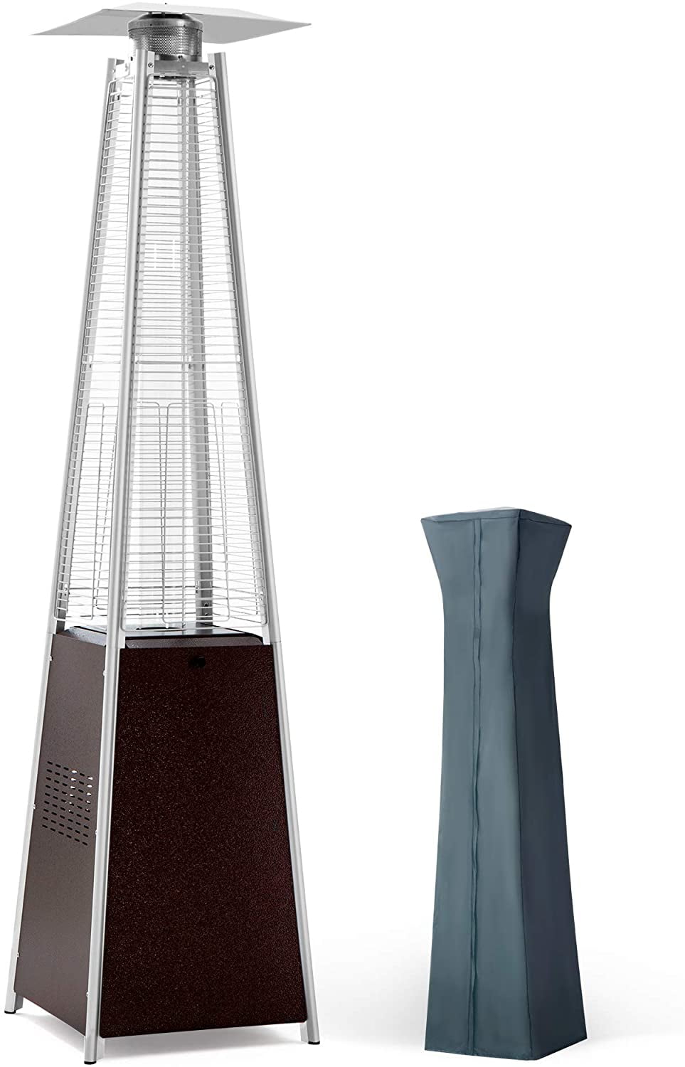 Pamapic Freestanding Aluminum Propane Patio Heater