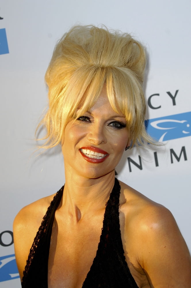 Pamela Anderson At Arrivals For Mercy For Animals 15Th Anniversary Gala Canvas Art - (16 x 20)