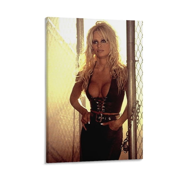 Pamela Anderson Hot Girl Sexy Poster (20) Picture Print Canvas Poster Wall Paint Art Posters Decor Modern Home Artworks Gift 24x36inch(60x90cm)
