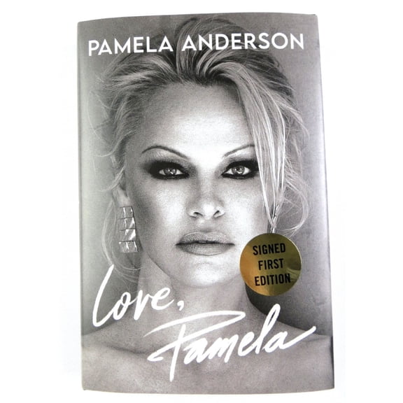 Pamela Anderson Signed Autographed Hardcover Book Love, Pamela Baywatch JSA COA