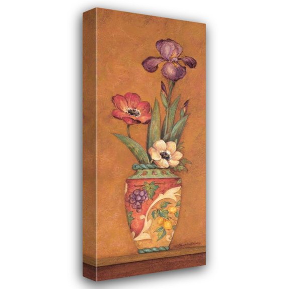 Pamela Gladding 10x18 Gallery Wrapped Canvas Wall Art Titled - Pavan III