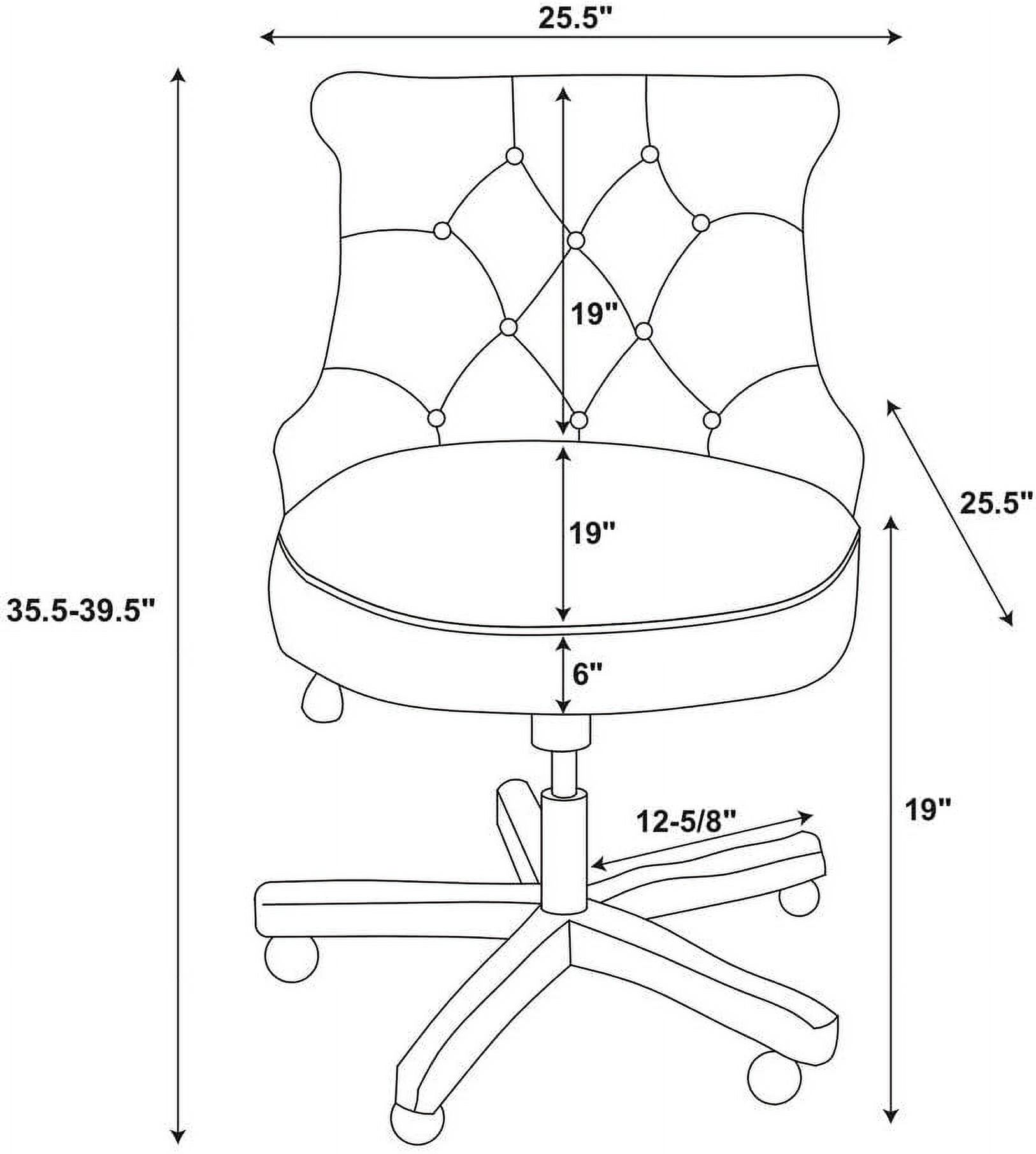 Pamela Natural Swivel Office Chair