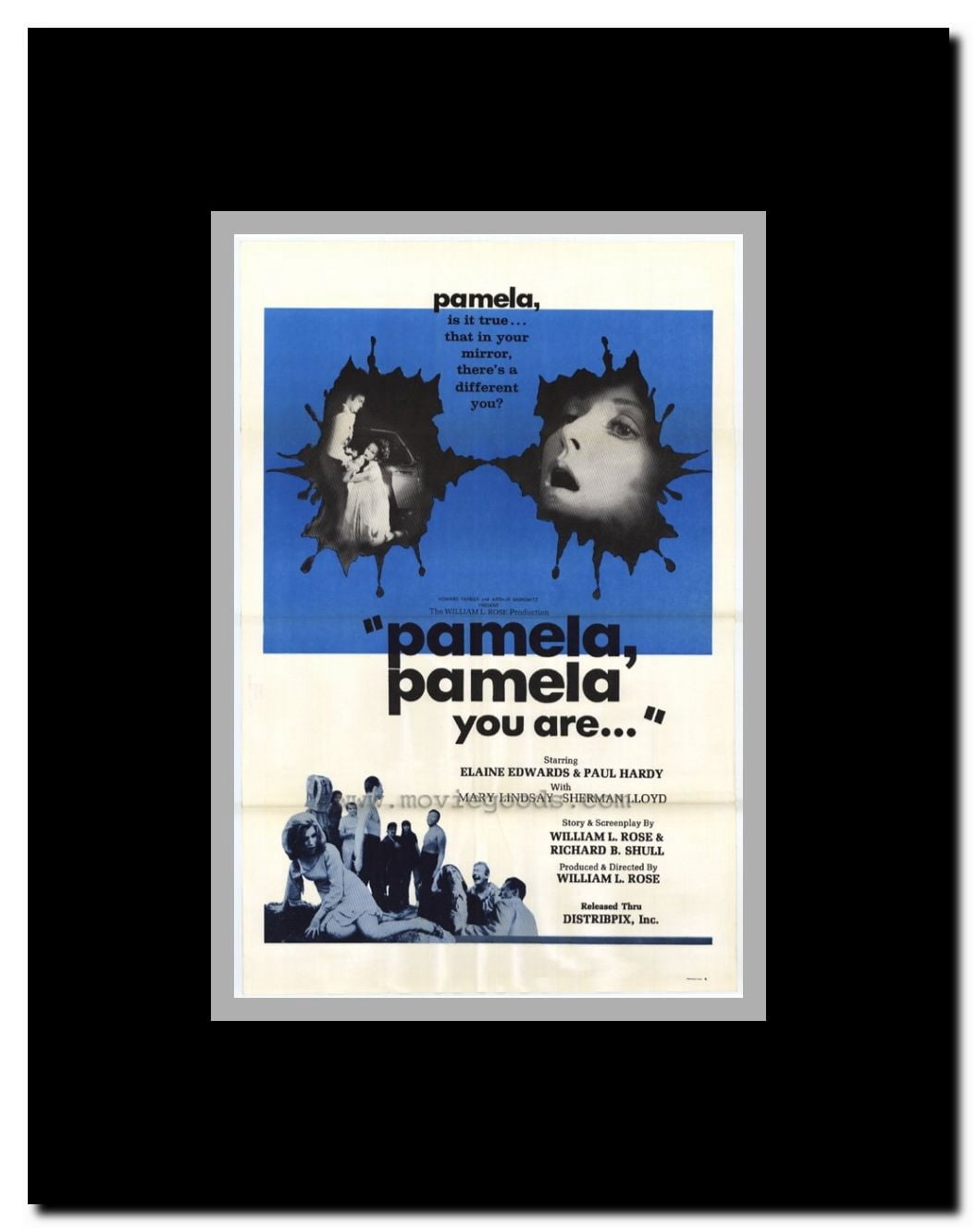 Pamela Pamela You Are... Framed Movie Poster