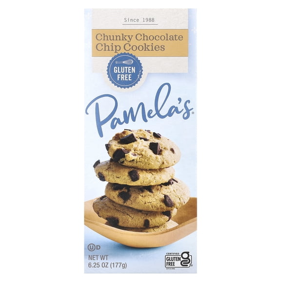 Pamela'S Chunky Chocolate Chip Cookies, 6.25 Oz