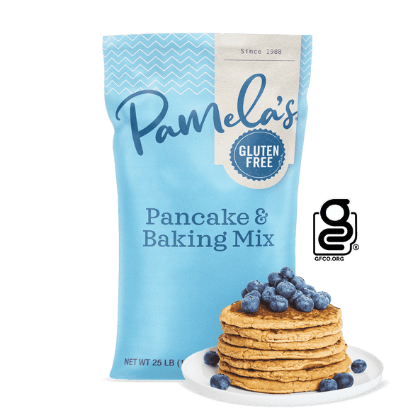 Pamela's Gluten-Free Pancake and Baking Mix, 25 lb Bag