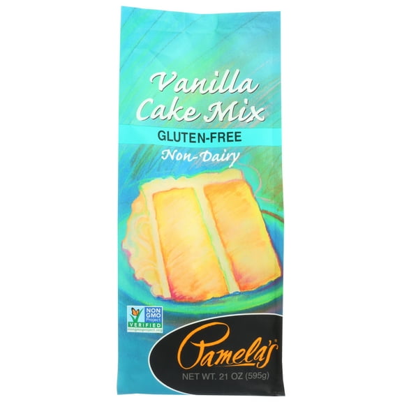 Pamela'S Products Sweet Baking Mixes Classic Vanilla Cake Glutenfree, 21 Oz