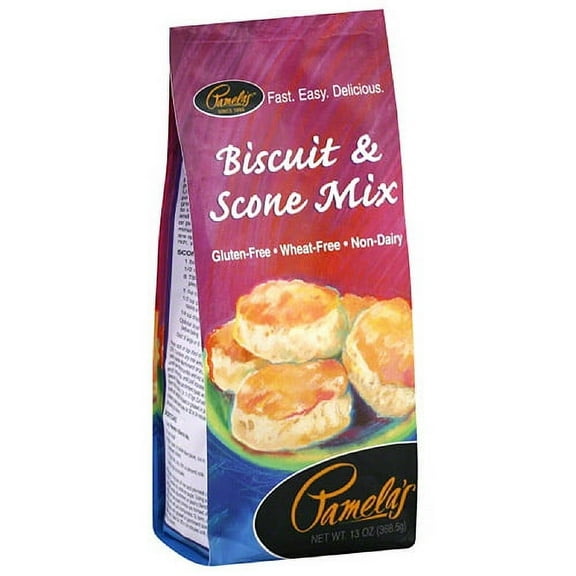 Pamela's Biscuit & Scone Mix, 13 oz, (Pack of 6)