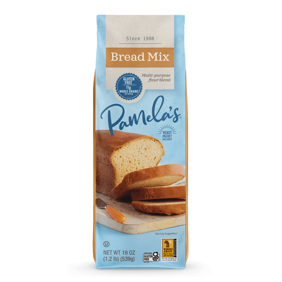 Pamelas Gluten-Free Bread Mix, 19 oz Bag