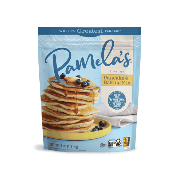 Pamela’s Gluten-Free Pancake and Baking Mix, 4 lb Bag