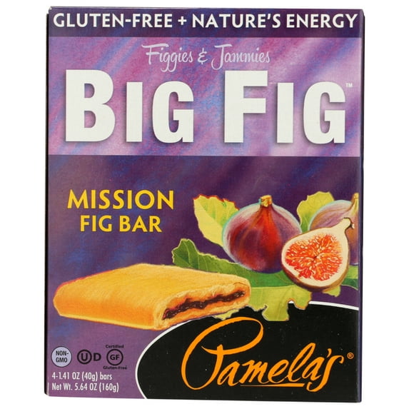 Pamela's Products - Gluten-Free Big Fig Bar - Mission Fig , 5.64 OZ