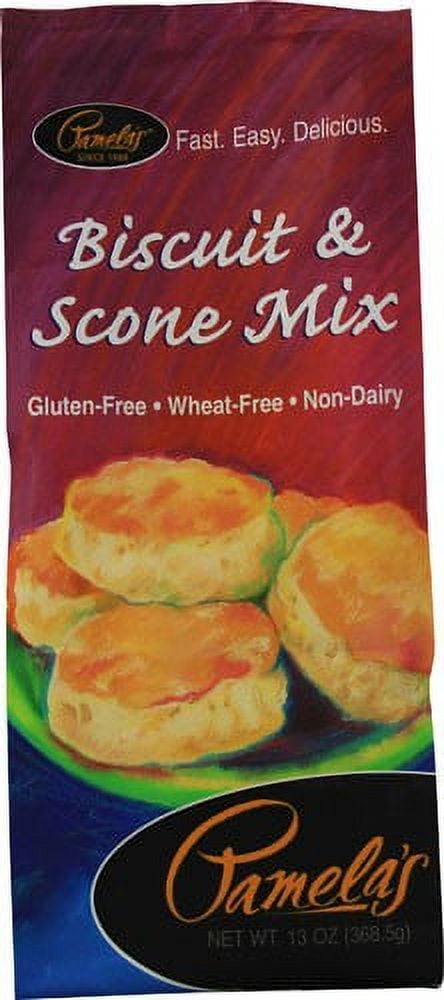 Pamela's Products Gluten Free Biscuit and Scone Mix, 13 Ounce