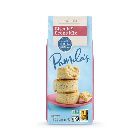 Pamela's Products Gluten Free GGA1 Biscuit and Scone Mix, 13 Ounce