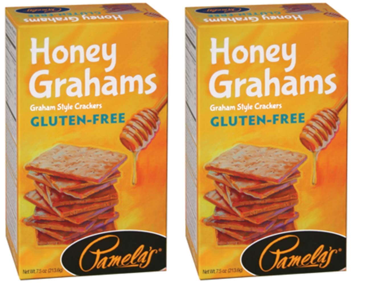 Pamela's Products Gluten-Free Graham CM31 Crackers Honey -- 7.5 oz ...