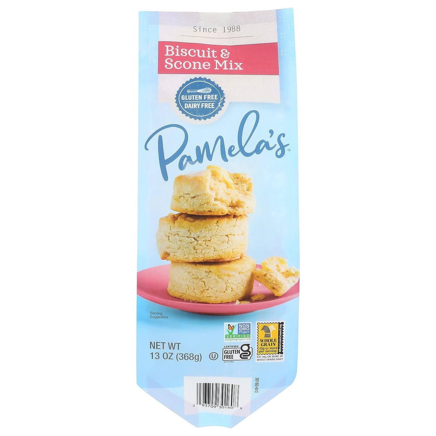 Pamelas Biscuit and Scone Mix, 13 Ounce 6 per case.