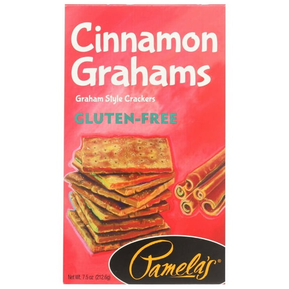 Pamelas Cinnamon Grahams, 7.5 Ounce -- 6 per case.