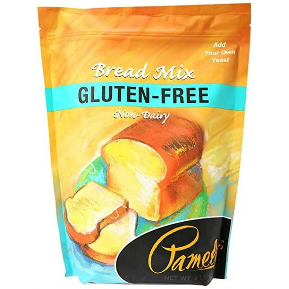 Pamelas Mix Bread & Flour Blnd Gf 4 LB Pack of 3