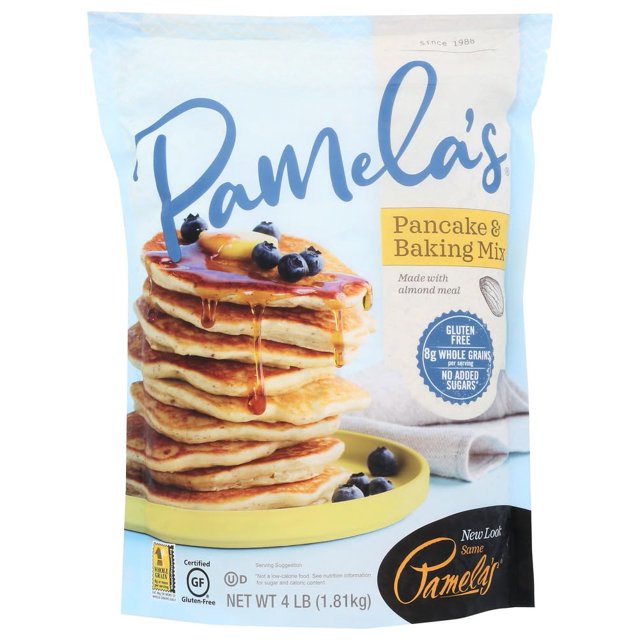 Pamelas Products B31912 Pamelas Baking And Pancake Mix -3x4lb by Pamela ...