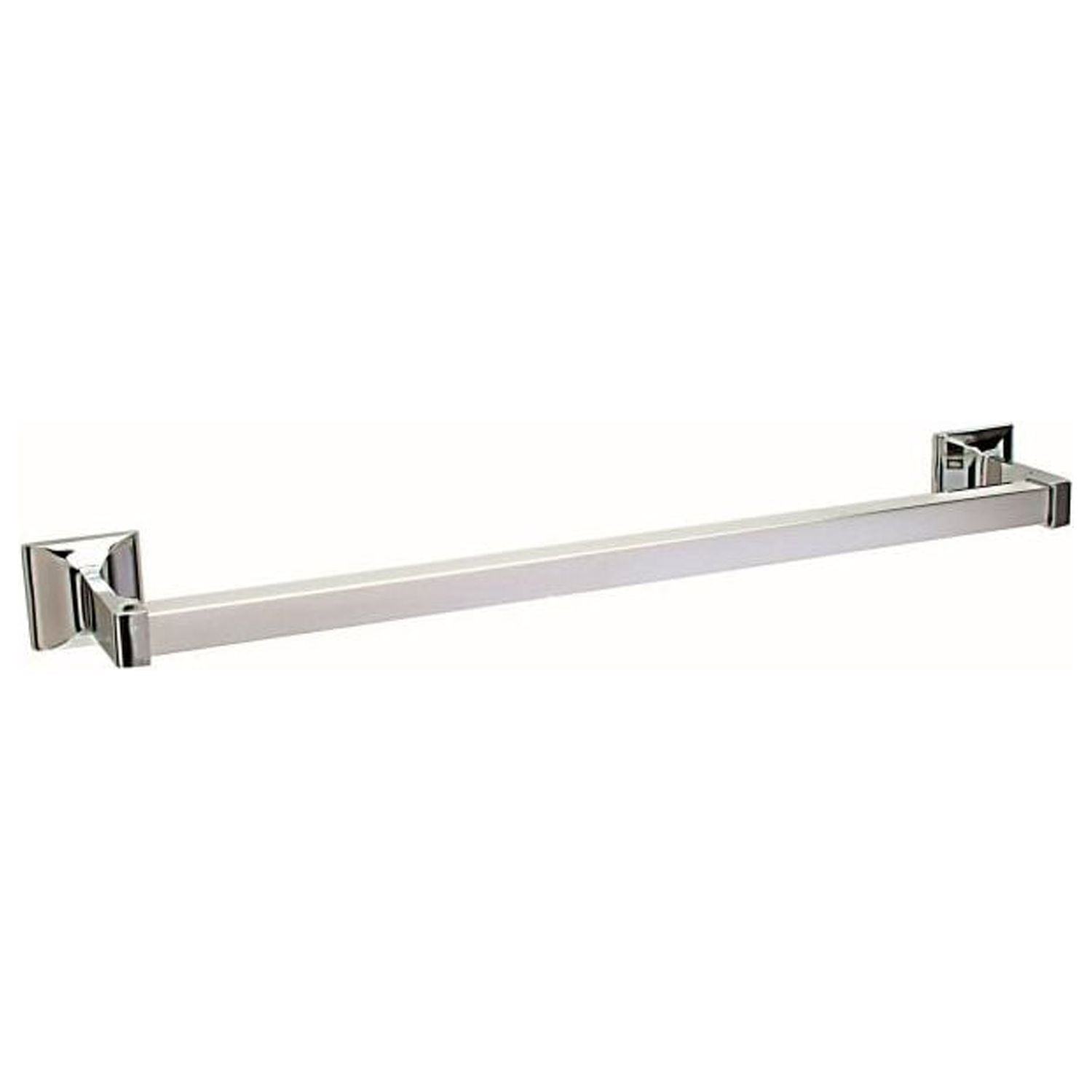 Pamex 24 in. Campbell Collection Towel Bar Set, Bright Chrome